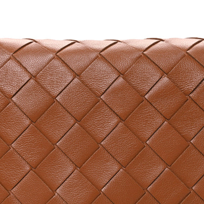 Nappa Intrecciato Mini Crossbody Bag Wood