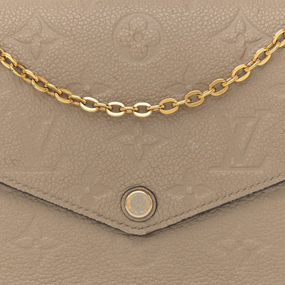 Empreinte Pochette Felicie Chain Wallet Tourterelle