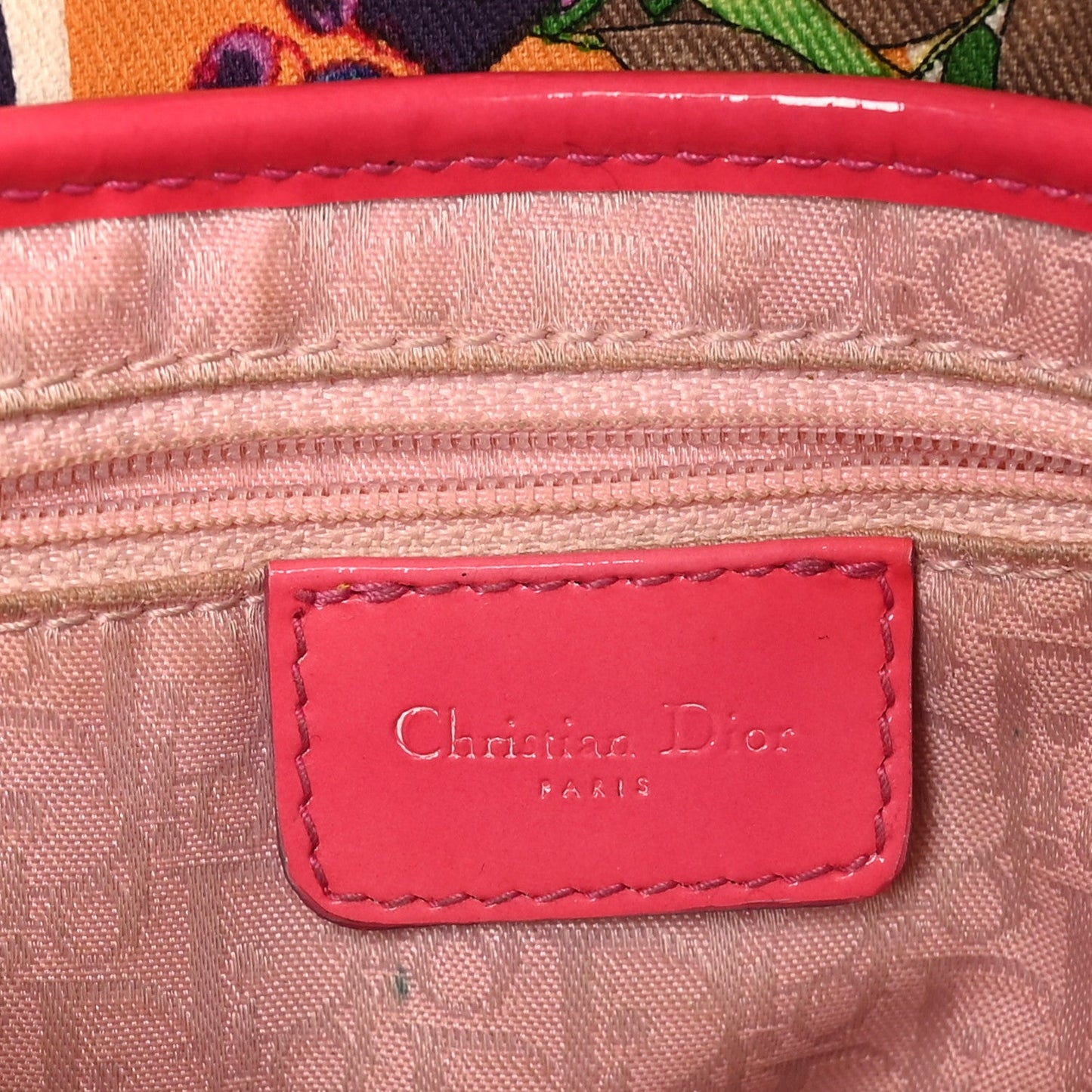 Canvas Floral Hawaii Glamour Saddle Bag Multicolor