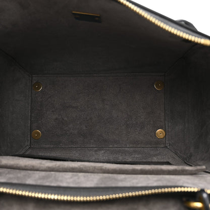 Smooth Calfskin Mini Belt Bag Grey