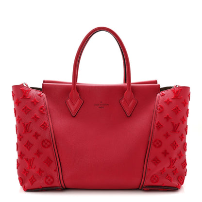 Veau Cachemire Tote W PM Framboise