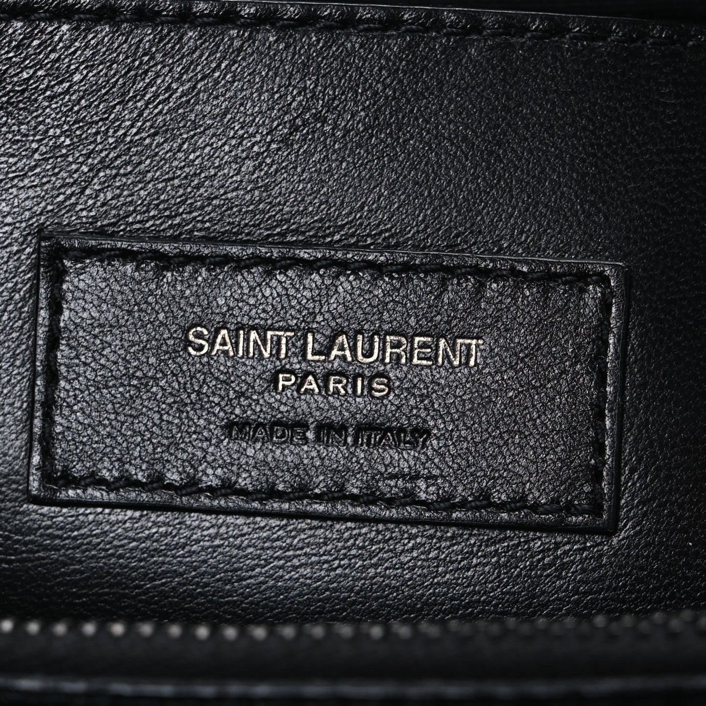 Grain De Poudre Medium West Hollywood Monogram Fold-Over Bag Black