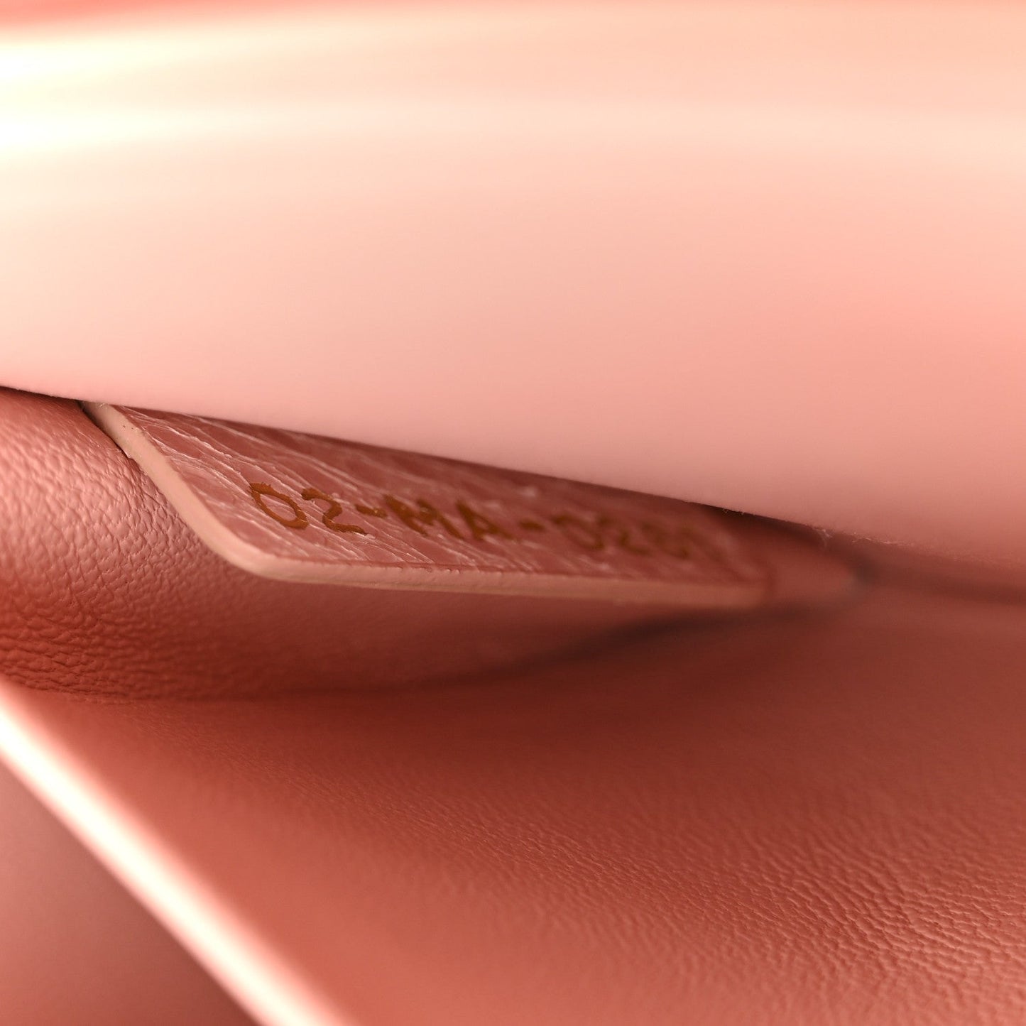 Snakeskin 30 Montaigne Box Bag Rose Clair