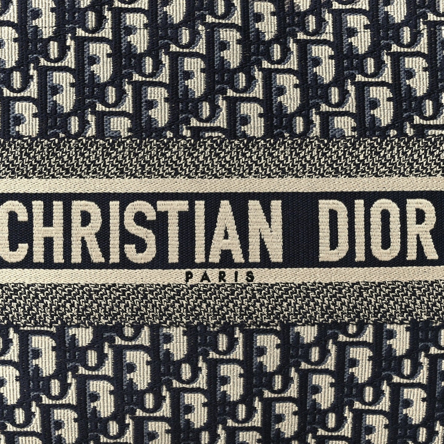 Oblique Medium Book Tote Blue Multicolor