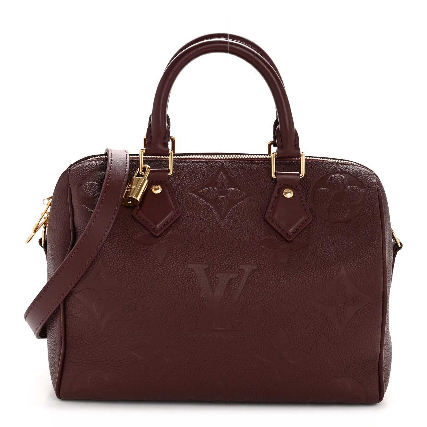 Empreinte Monogram Giant Speedy Bandouliere 25 Wine