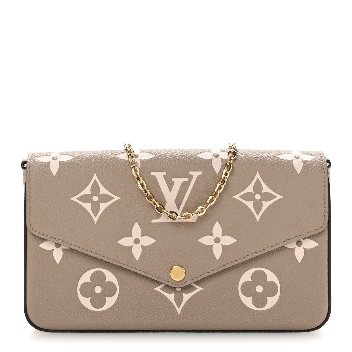 Empreinte Monogram Giant Felicie Pochette Tourterelle Creme
