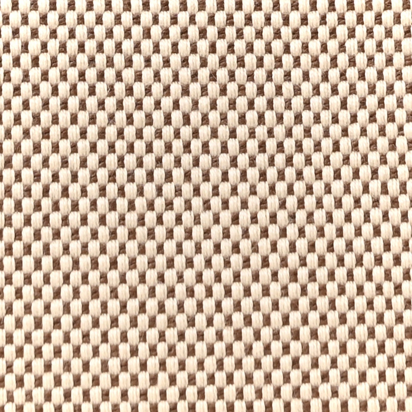 Canvas Calfskin Large Beau Top Handle Bag Naturale Brandy