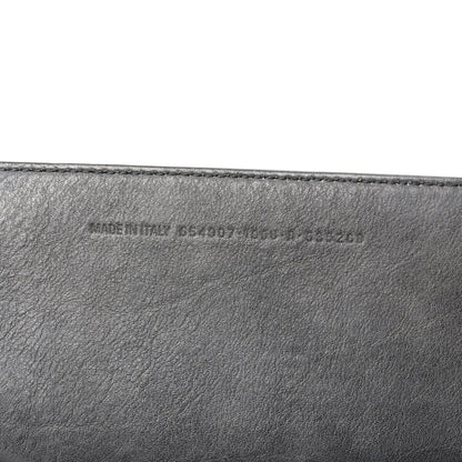 Used Calfskin Black Hardware Neo Classic City Black