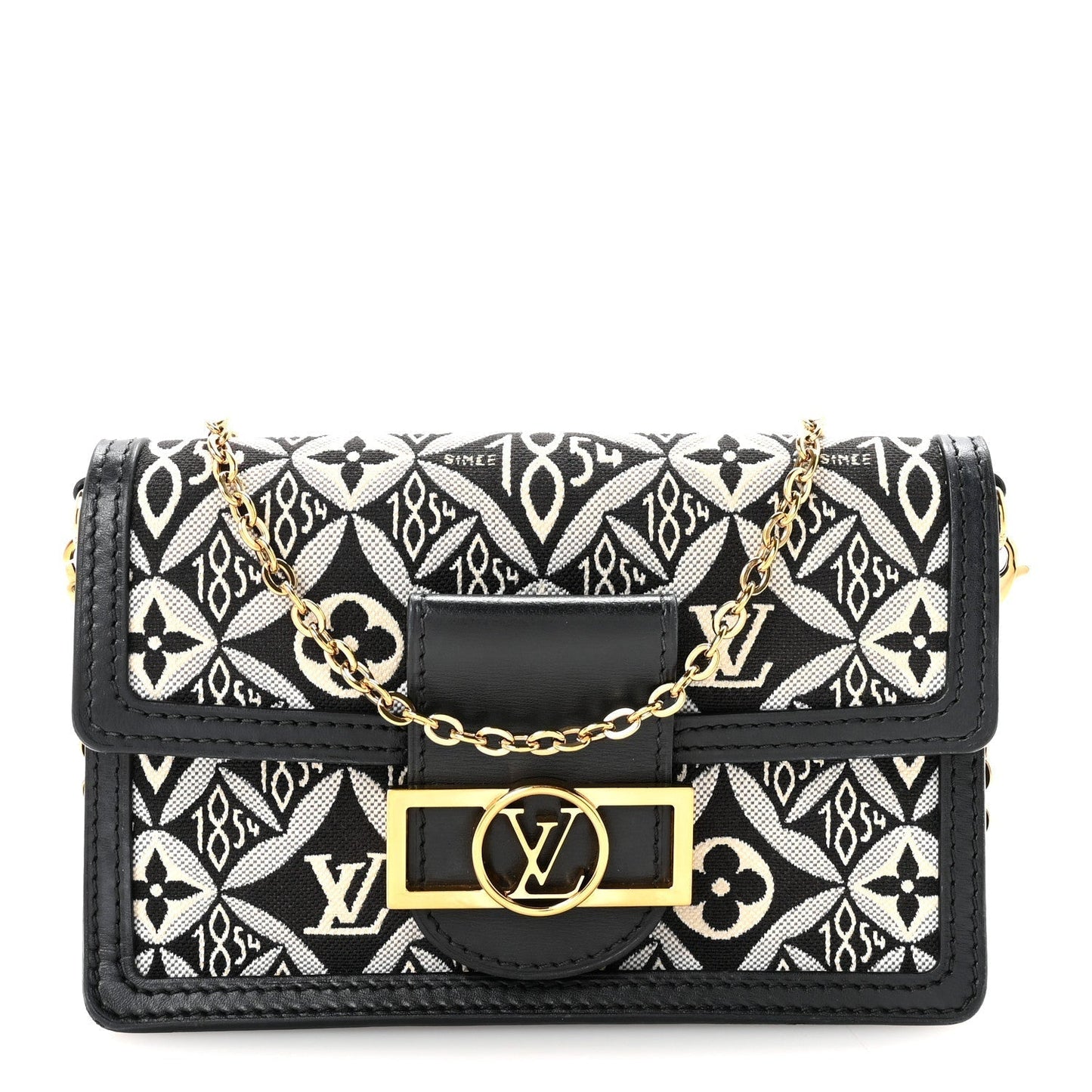 Jacquard Since 1854 Dauphine Chain Wallet Grey