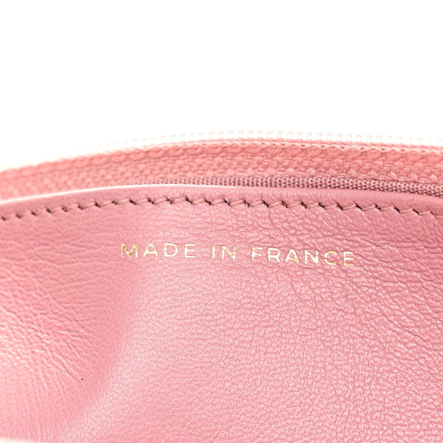 Metallic Lambskin Quilted Boy Wallet On Chain WOC Pink