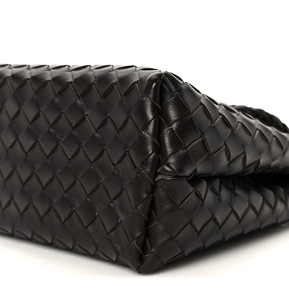 Nappa Intrecciato Medium Andiamo Shoulder Bag Fondant
