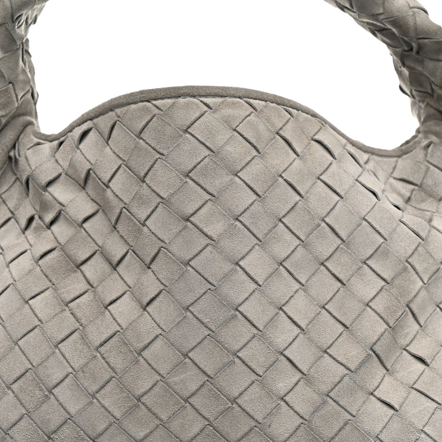 Suede Intrecciato Small Hop Sterling