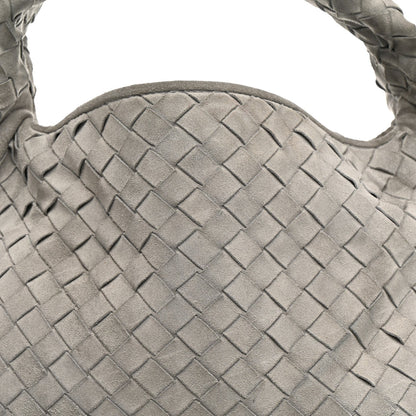 Suede Intrecciato Small Hop Sterling