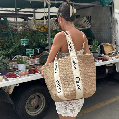 Chloé Torba Woody Large Typu Basket Bag
