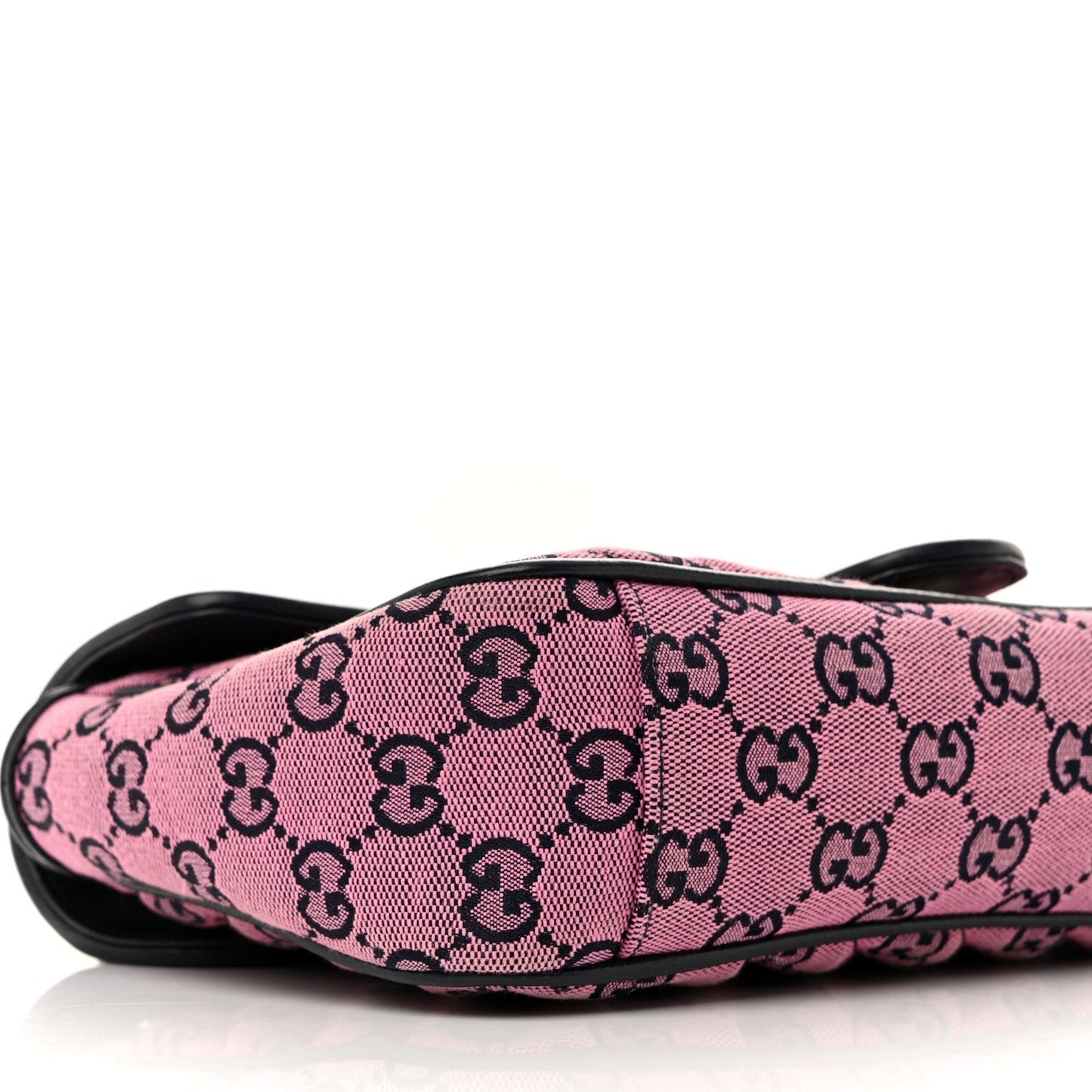 Monogram Multicolor Matelasse Diagonal Small GG Marmont Shoulder Bag Pink Blue