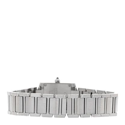 Stainless Steel 20mm Tank Francaise Quartz Watch