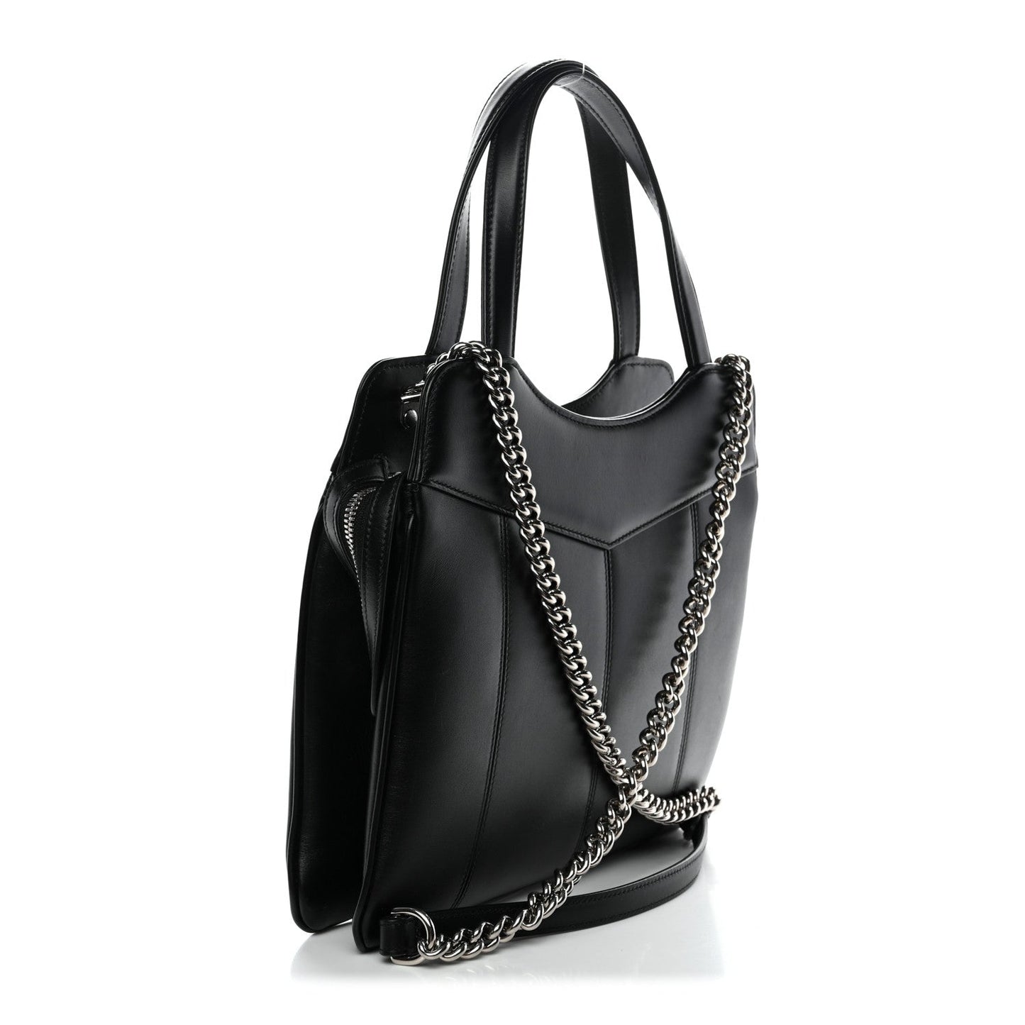 Calfskin Petite GG Small Tote Bag Black