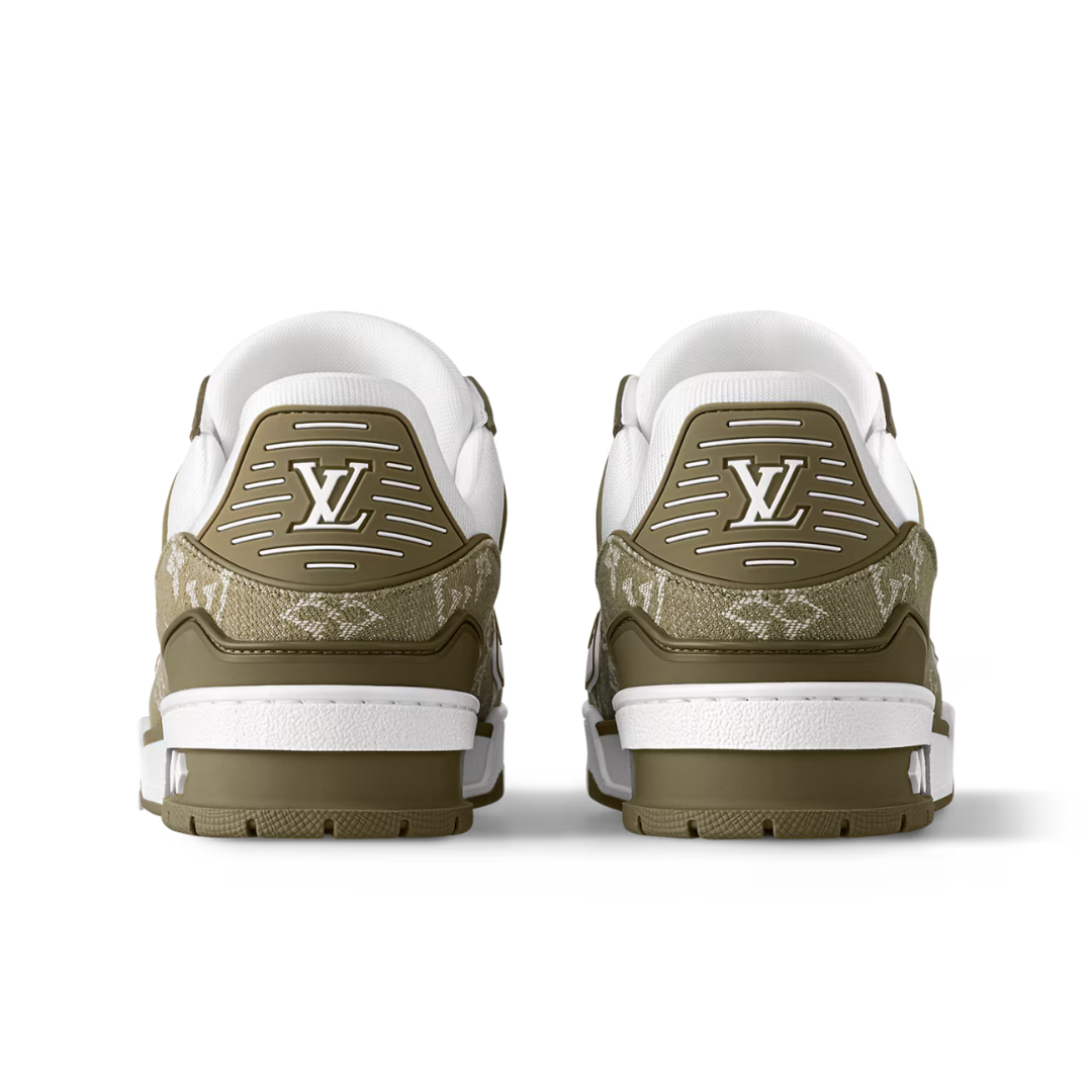 Monogram Olive Green Trainer