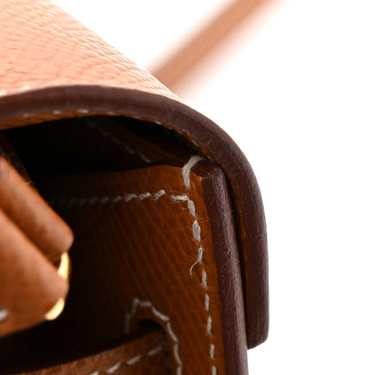 Epsom Kelly Wallet To Go Gold