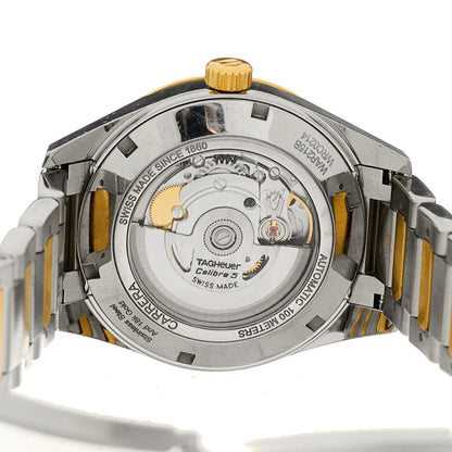 Stainless Steel 39mm Carrera Automatic Watch Silver WAR215B
