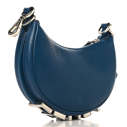 Vitello Grace Matte Nano Fendigraphy Hobo Charm Mirto