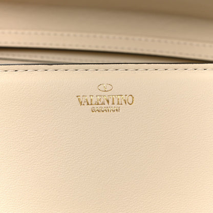 Calfskin Vlogo Loco Shoulder Bag Light Ivory
