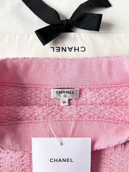 Chanel 25P Mini Skirt Pink Tweed 237296