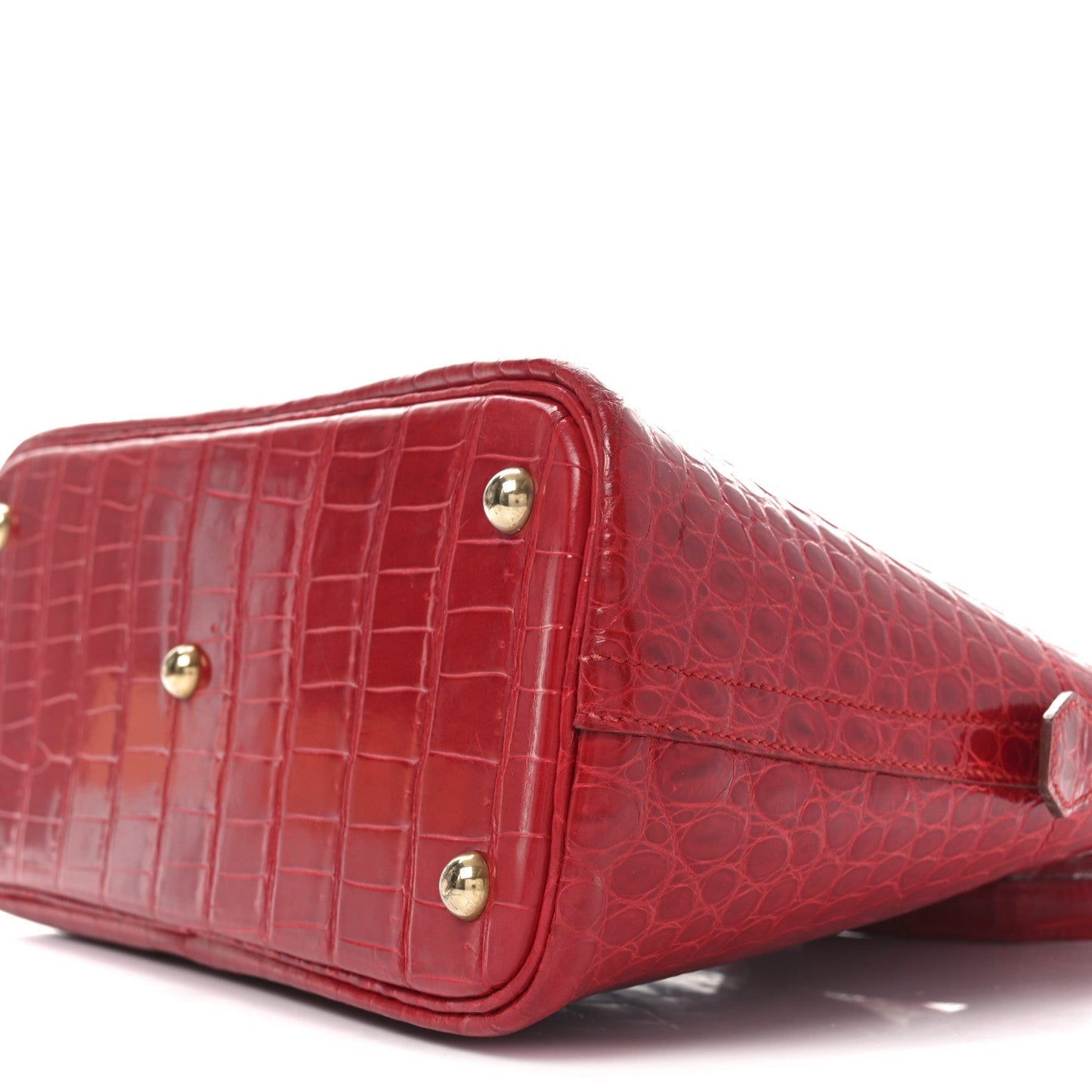 Shiny Porosus Crocodile Bolide 31 Rouge Vif
