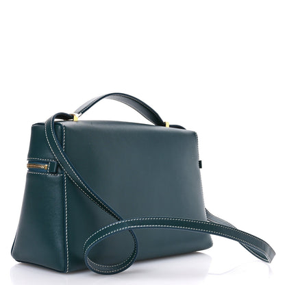Smooth Calfskin Extra Bag L27 New Petrolio