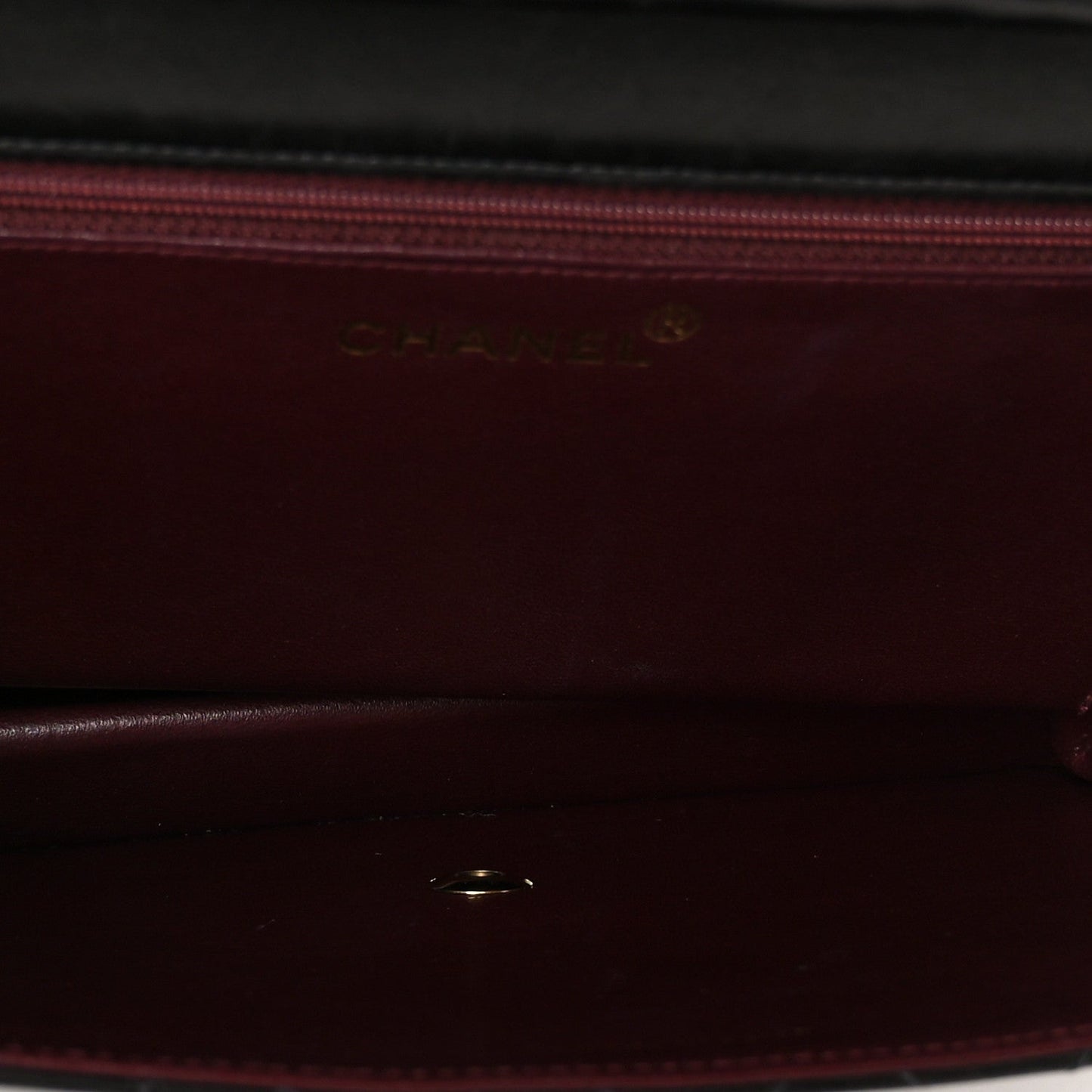 Lambskin Quilted Medium Single Flap Black