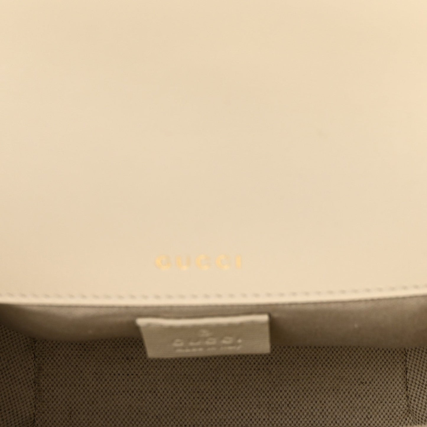 Azalea Calfskin Web Mini Horsebit 1955 Shoulder Bag Mystic White
