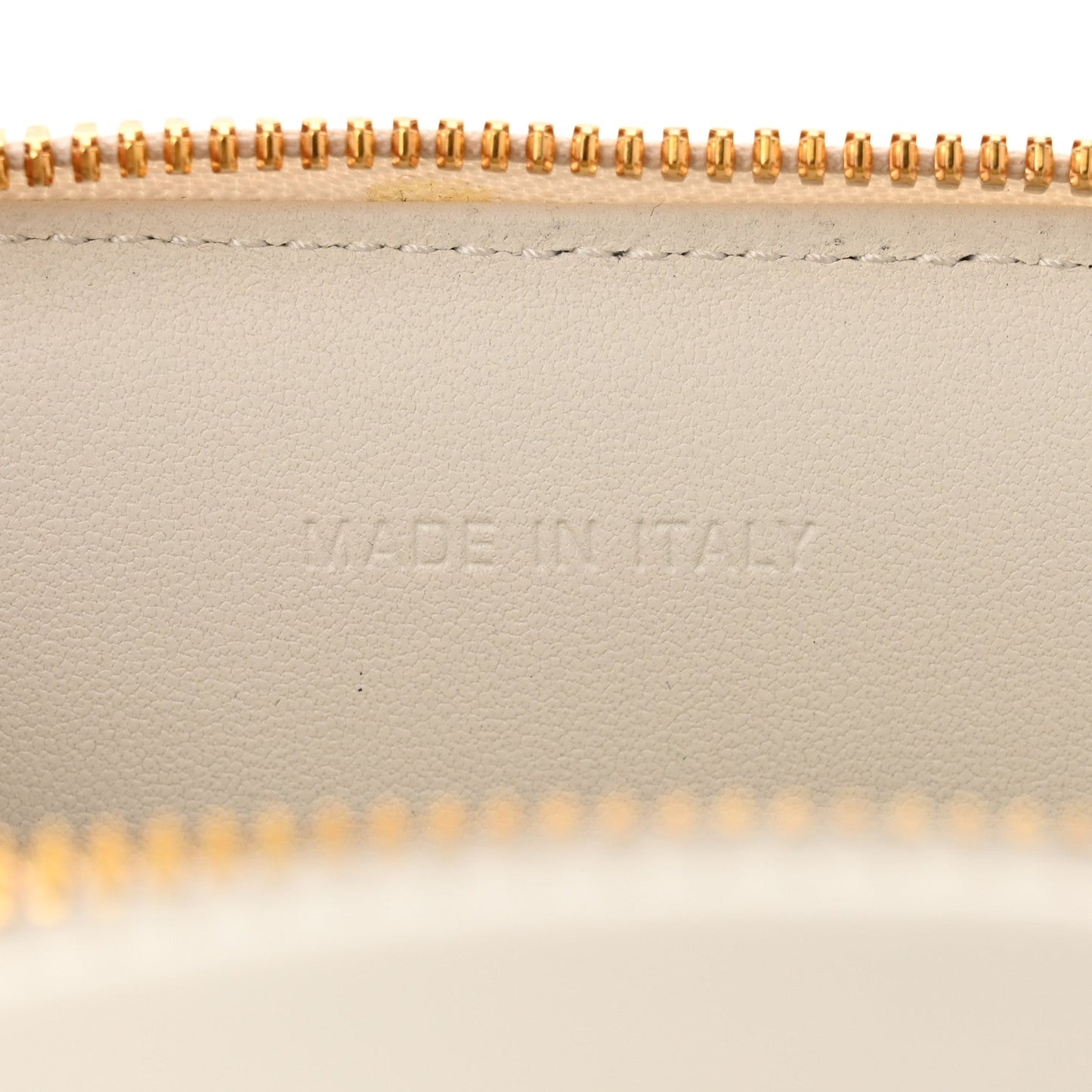 Calfskin CD Signature Oval Crossbody Camera Bag Latte