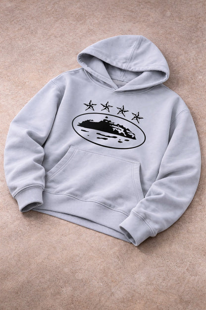Sudadera corteįz