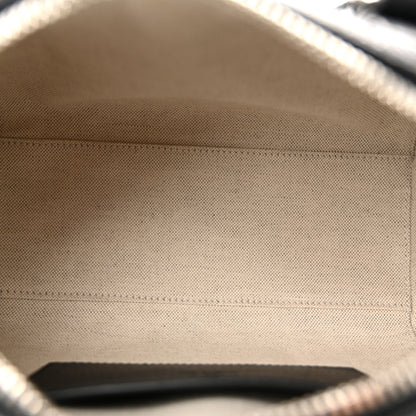 Piuma Calfskin Jumbo GG Embossed Mini Duffle Bag Black