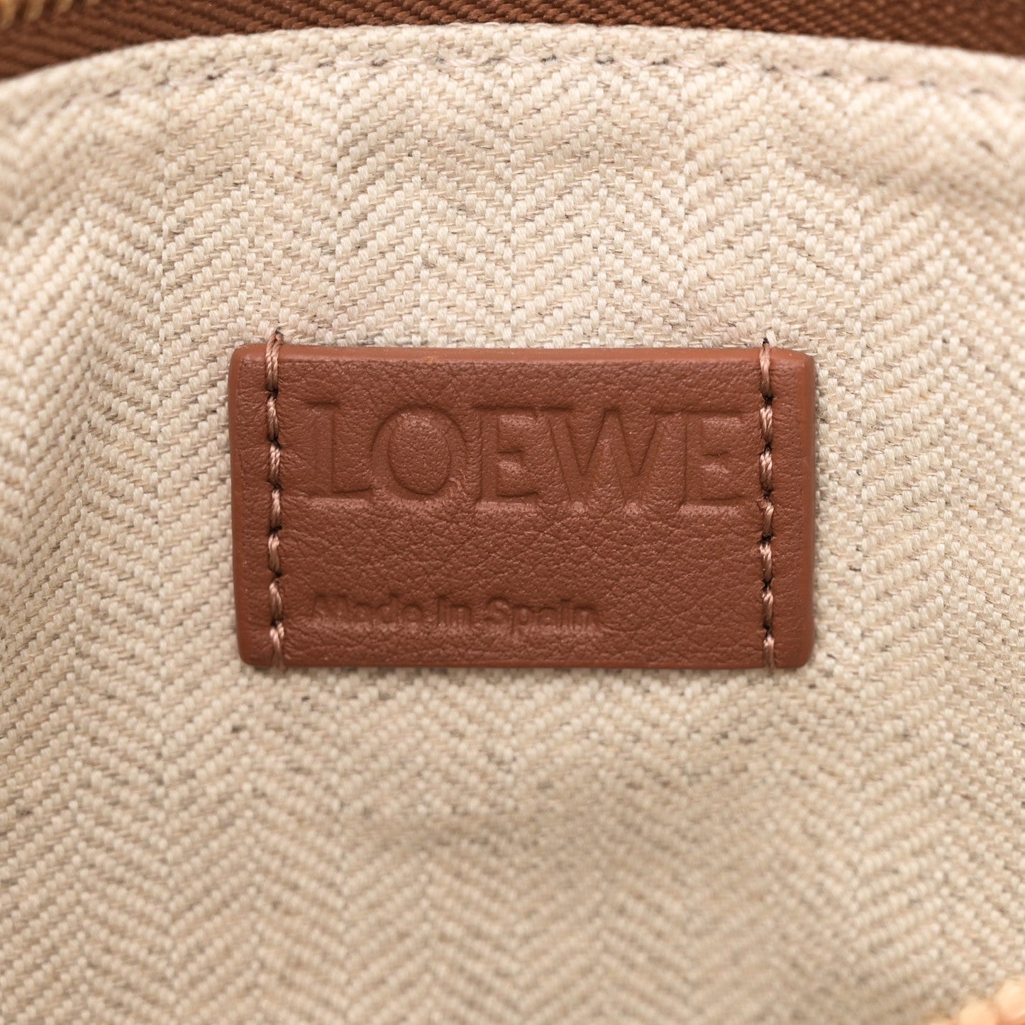 Calfskin Mini Hammock Hobo Tan
