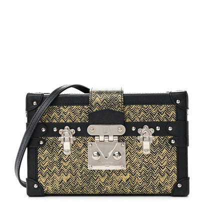 Epi Chevron Printed Petite Malle