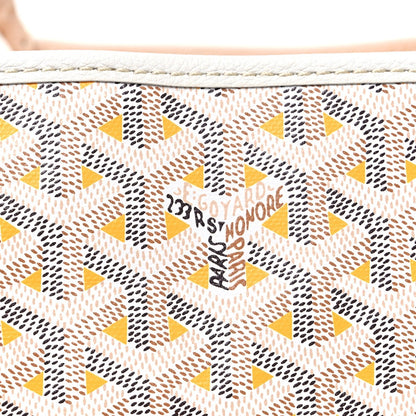 Goyardine Saint Louis Claire Voie PM White Yellow