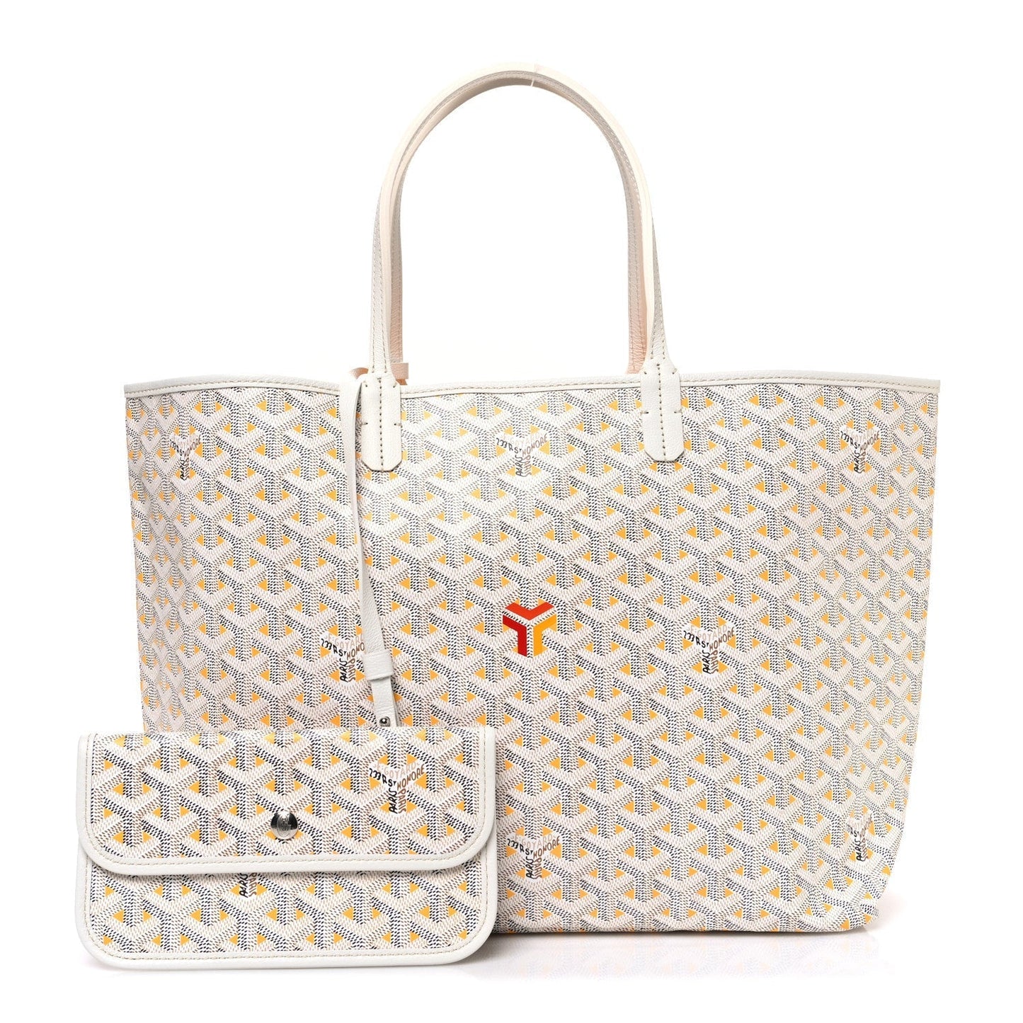 Goyardine Saint Louis Claire Voie PM White Yellow
