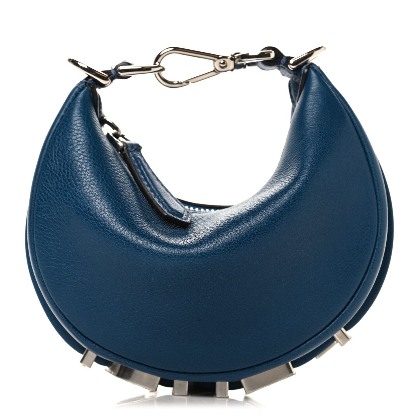 Vitello Grace Matte Nano Fendigraphy Hobo Charm Mirto
