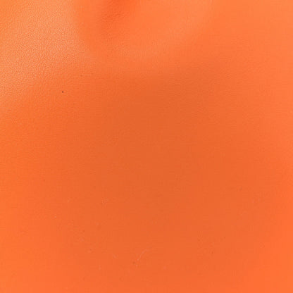 Smooth Butter Calfskin Small The Shoulder Pouch Light Orange
