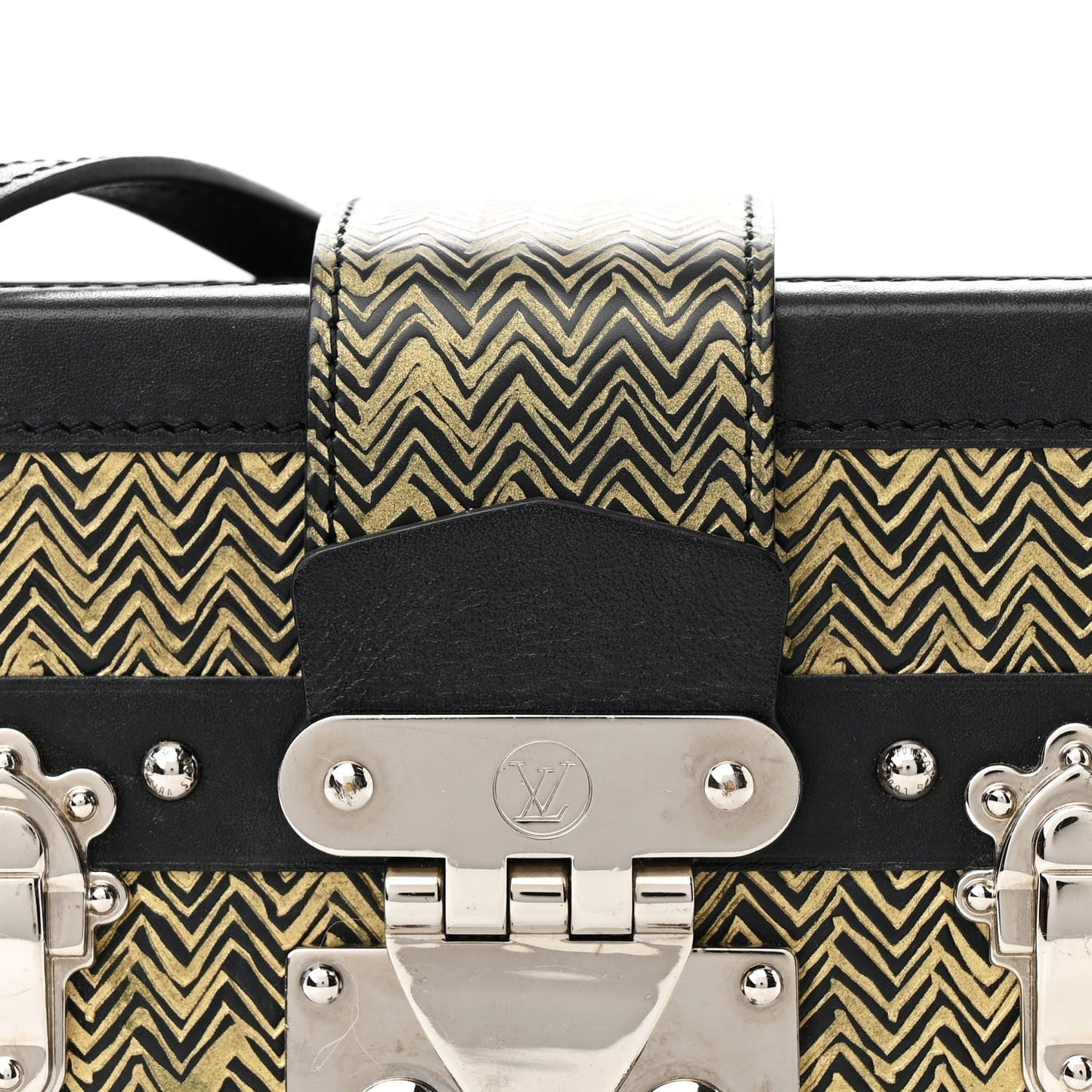 Epi Chevron Printed Petite Malle