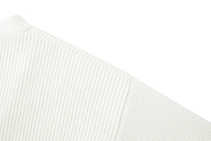 Balenciaga 25 Cardigan White Wool 0014