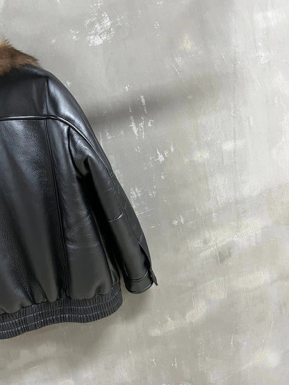 YSL 25S LEATHER JACKET STYLE 142