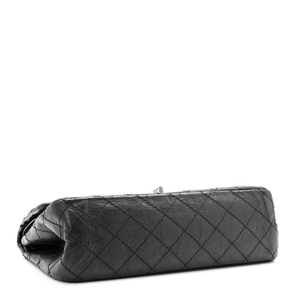 Aged Calfskin Lucky Charms 2.55 Reissue 225 Flap Black