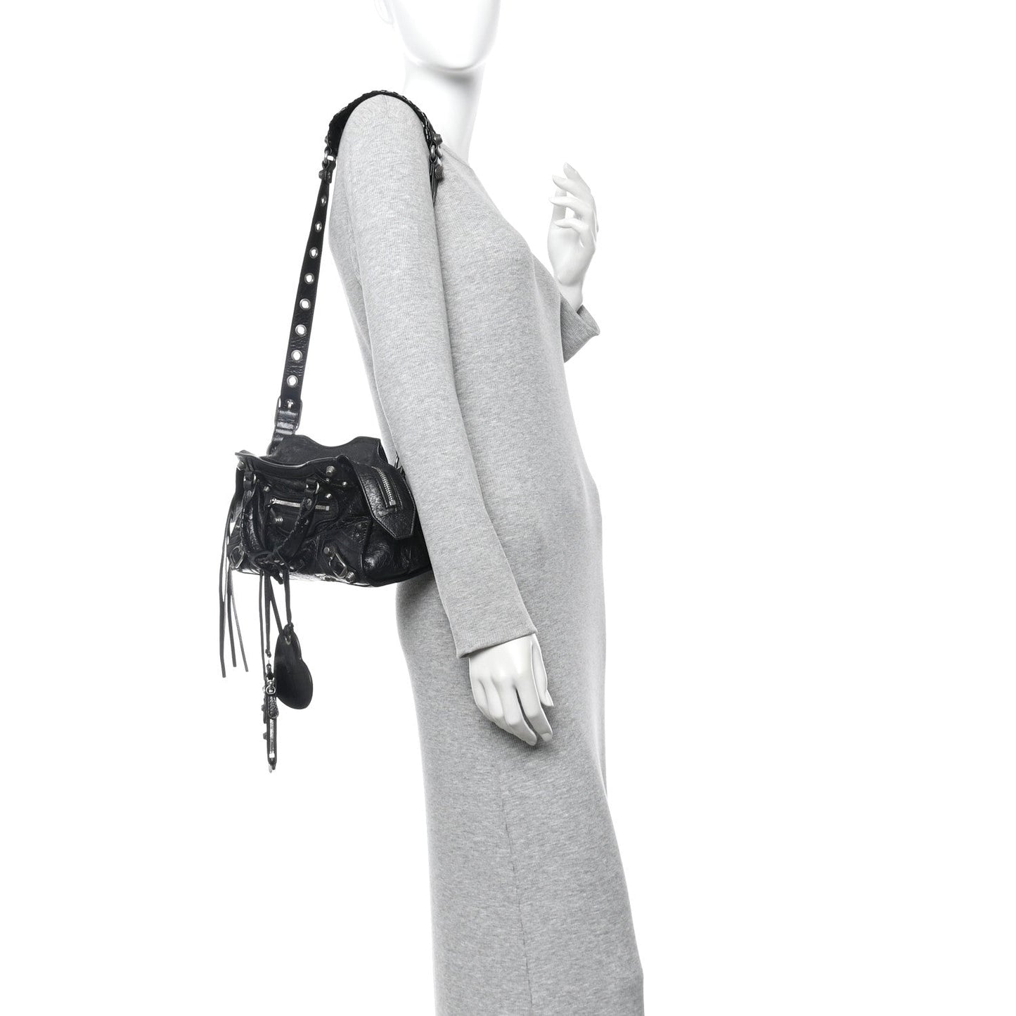 Agneau Arena Neo Cagole Handbag XS Black