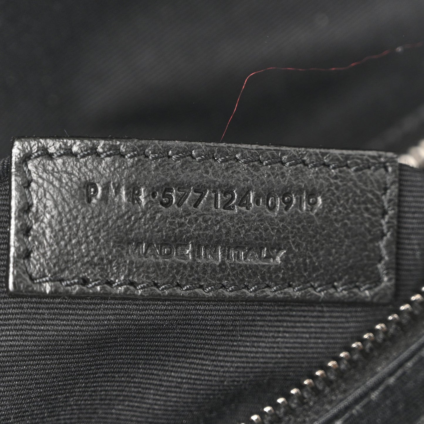 Crinkled Calfskin Matelasse Monogram Niki Body Bag Black