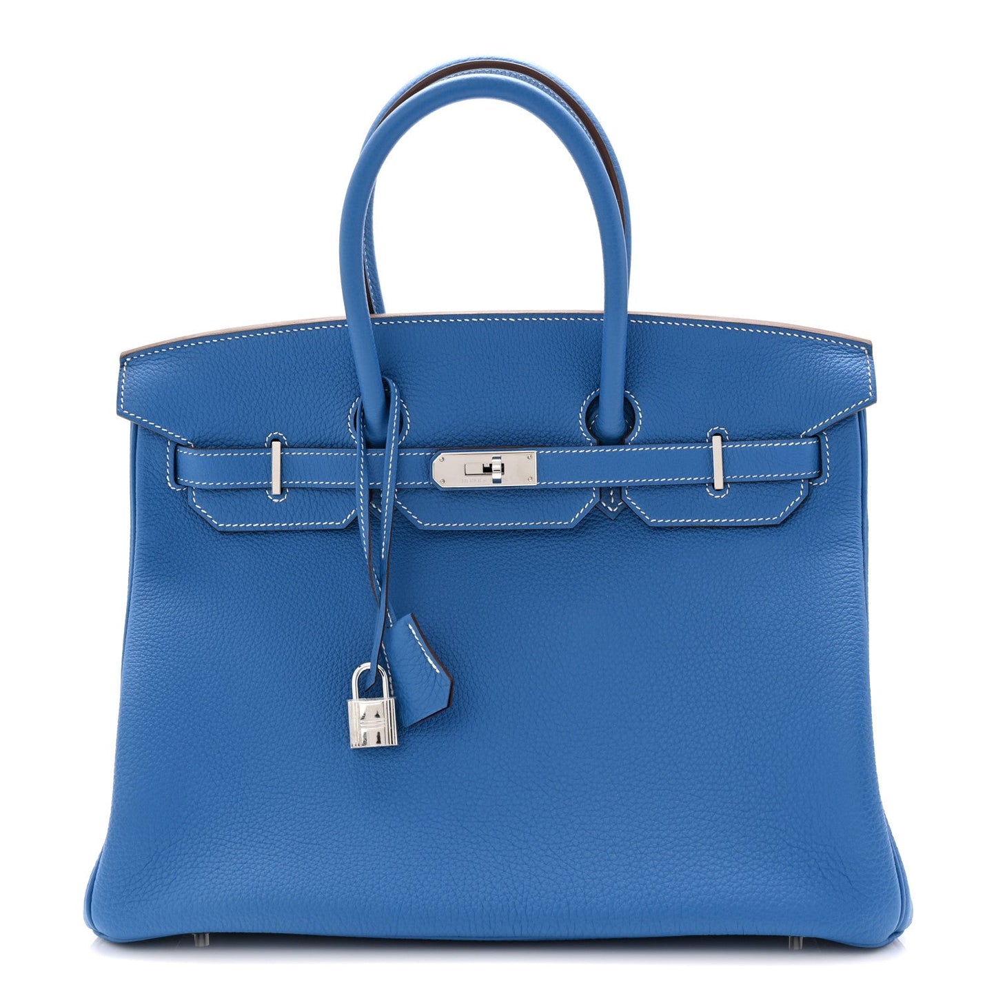 Togo Horseshoe Birkin 35 Mykonos Iris
