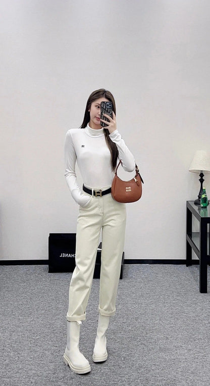HERMES 25S STRAIGHT-LEG JEANS 083