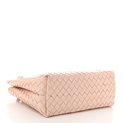 Nappa Intrecciato Medium Andiamo Shoulder Bag Lotus