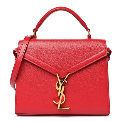 Grain de Poudre Mini Classic Monogram Cassandra Top Handle Red
